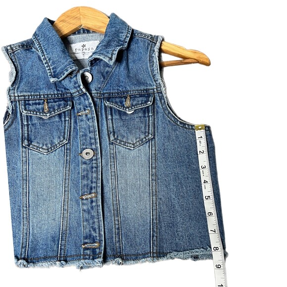 Girls Denim vest - Picture 4 of 4
